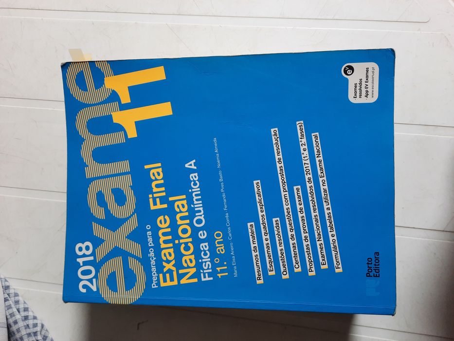 Preparação para o exame física e química A