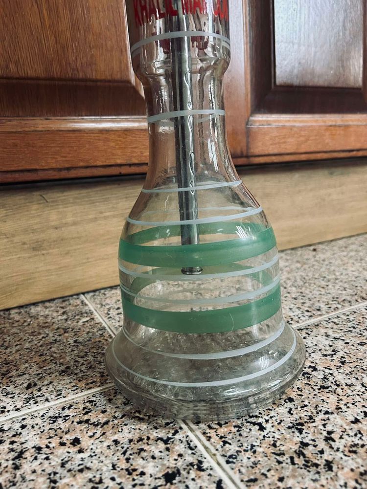 Shisha Em vidro  Tamanho 80cm