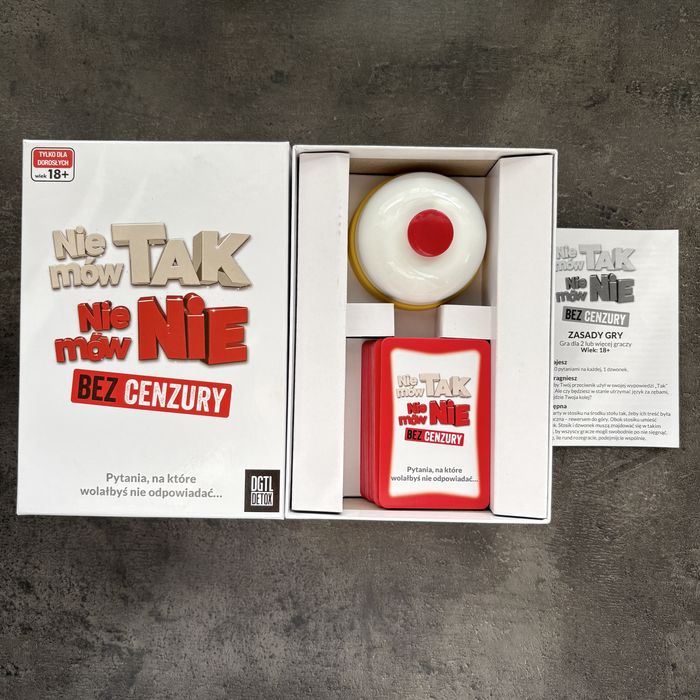 gra Nie mów TAK Nie mów NIE bez cenzury