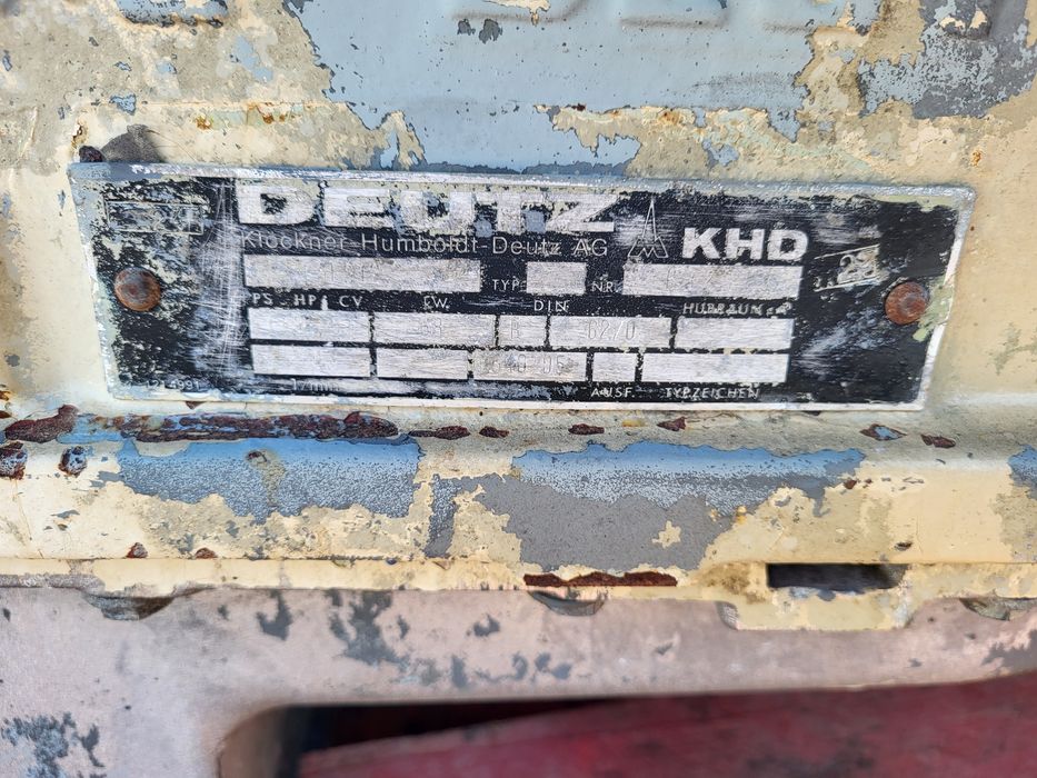 Motor deutz f5l 912 cinco cilindros