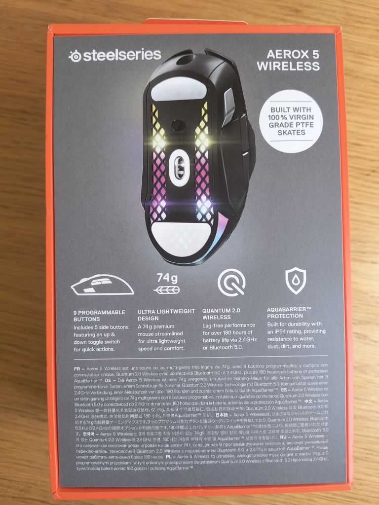 Mysz SteelSeries Aerox 5 Wireless