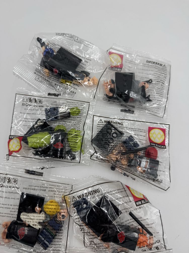 Zestaw ludzikow lego naruto