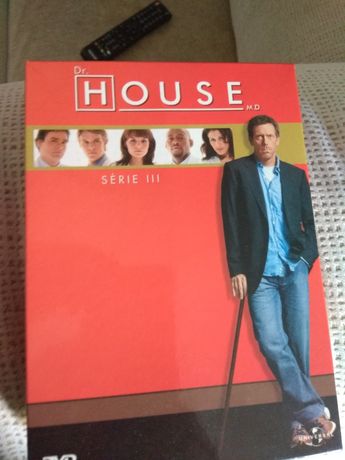 Série doutor house 3 dvd serie 1/2/3