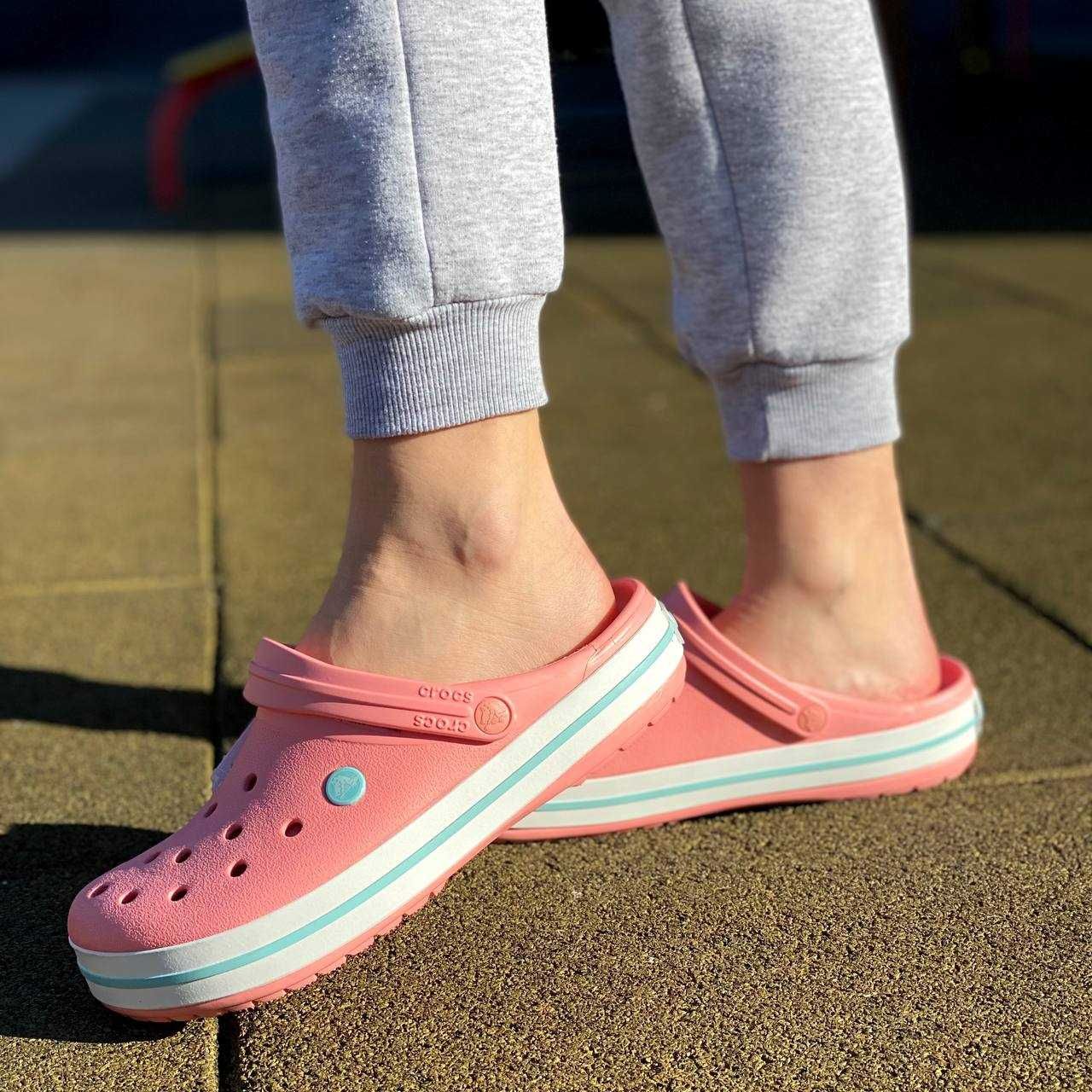 Купить Білосніжні крокс оригінал Crocs Crocband Clog 36-45 Джибітси