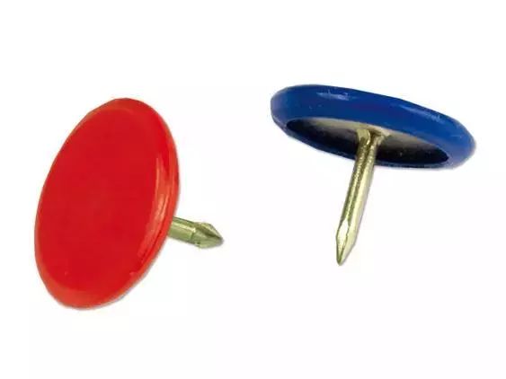 Pinezki powlekane tworzywem 70szt MILAN. Milan