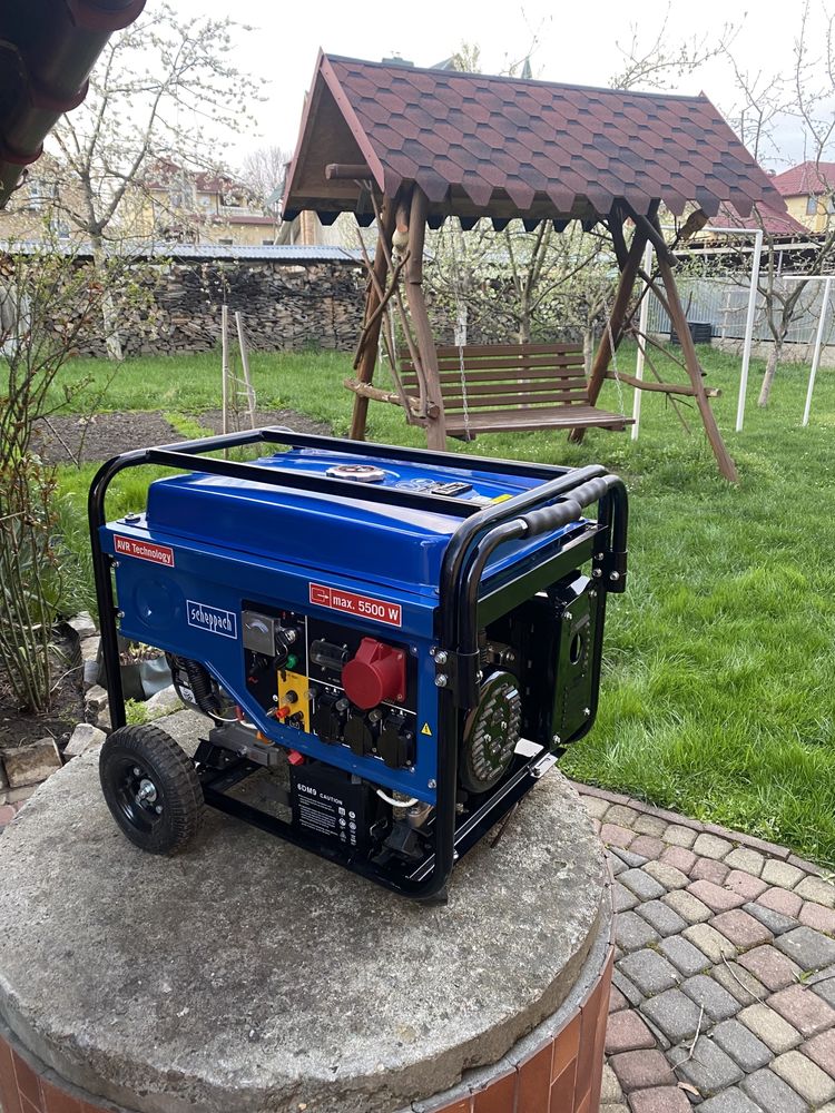 Бензиновий генератор Scheppach SG 7000 5,5кВт