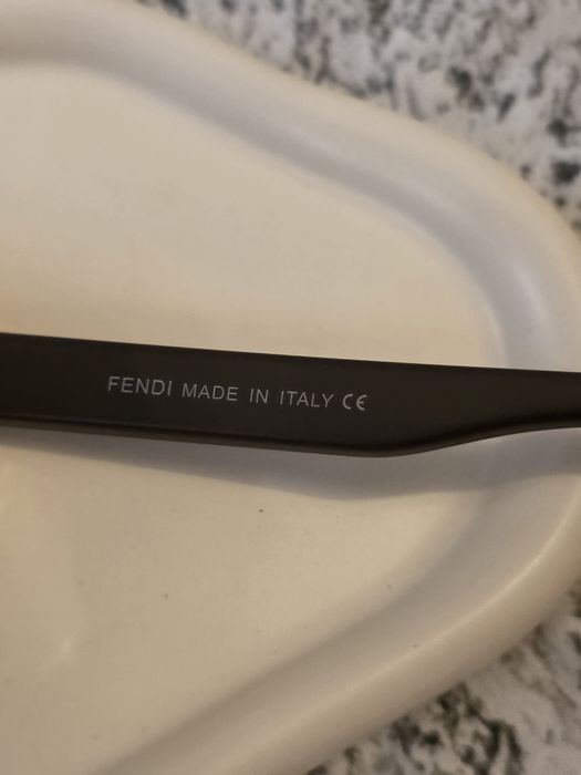 Okulary fendi brązowe