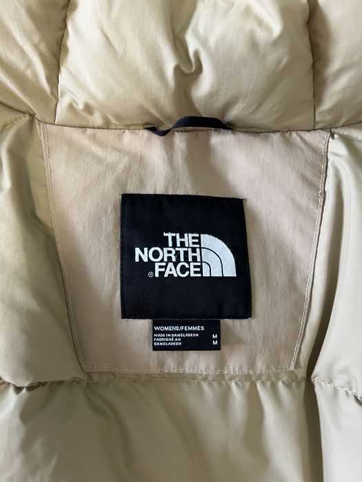 Жіноча арктична парка North Face Куртка пух перо