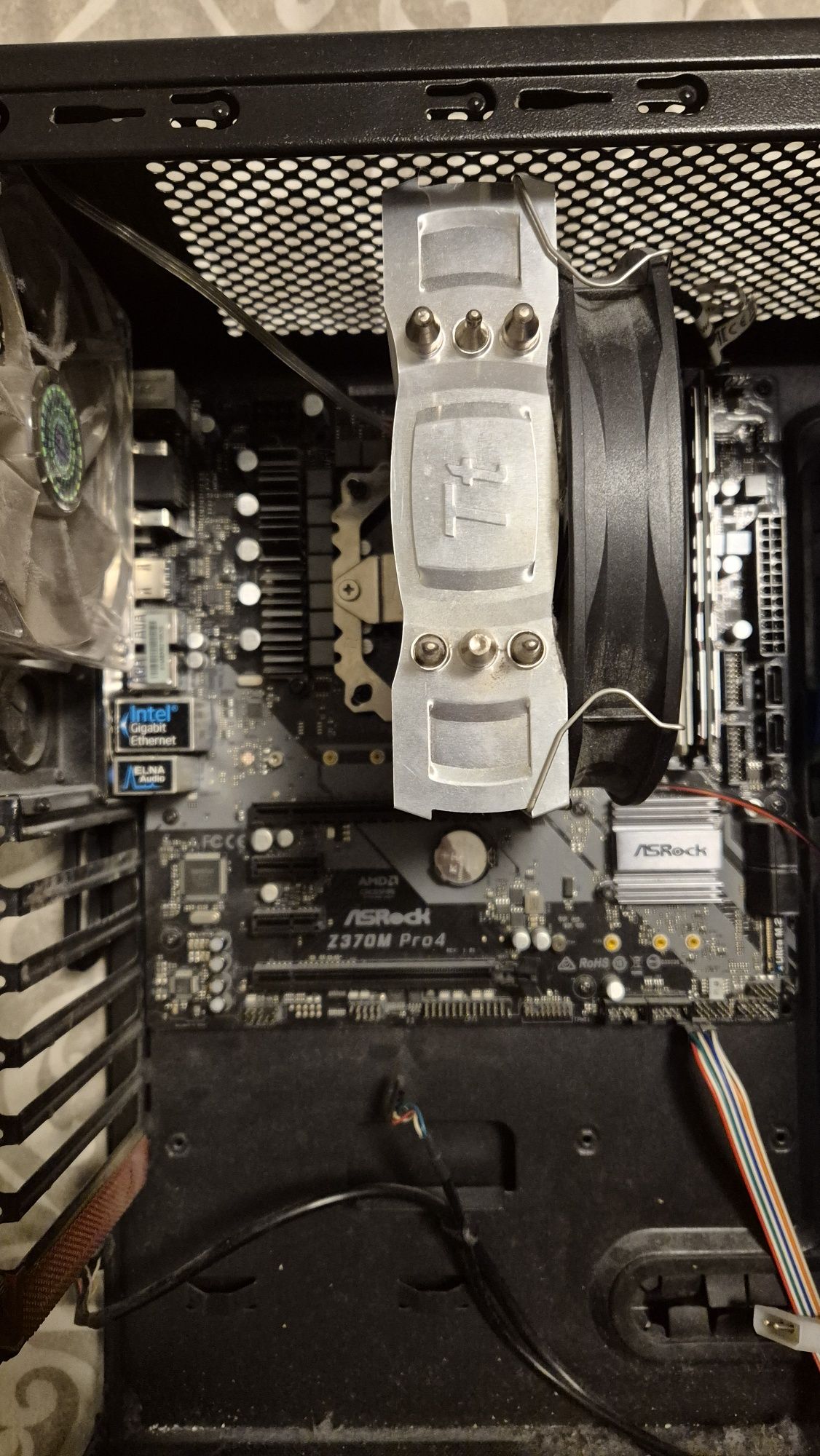 Zestaw I7 8700 + msi z370m pro4 + 32gb DDR4 2400mhz+chłodzenie CPU