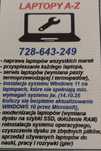Laptop - serwis naprawa modernizacja i sprzedaż