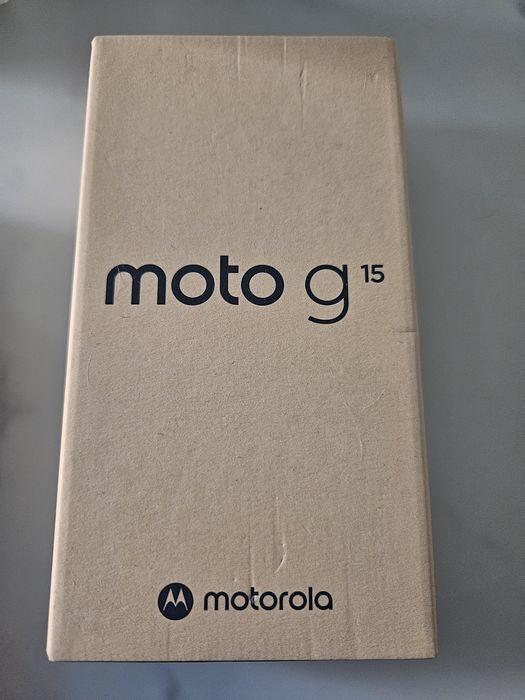 Motorola g15 pomarańczowa 8/128gb plomba bez locka GW24 miesiące