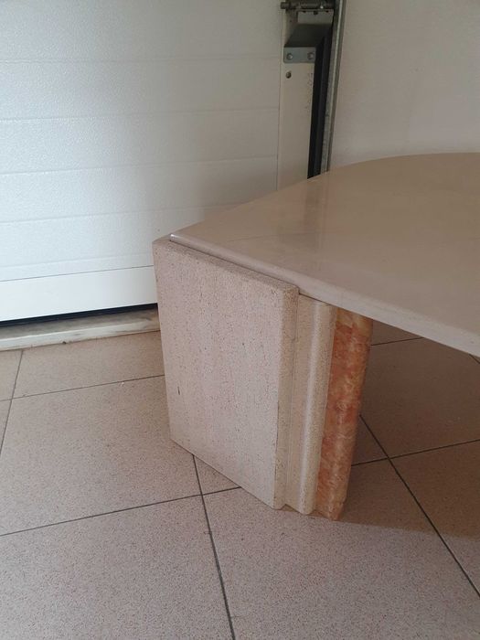 Mesa em pedra como nova