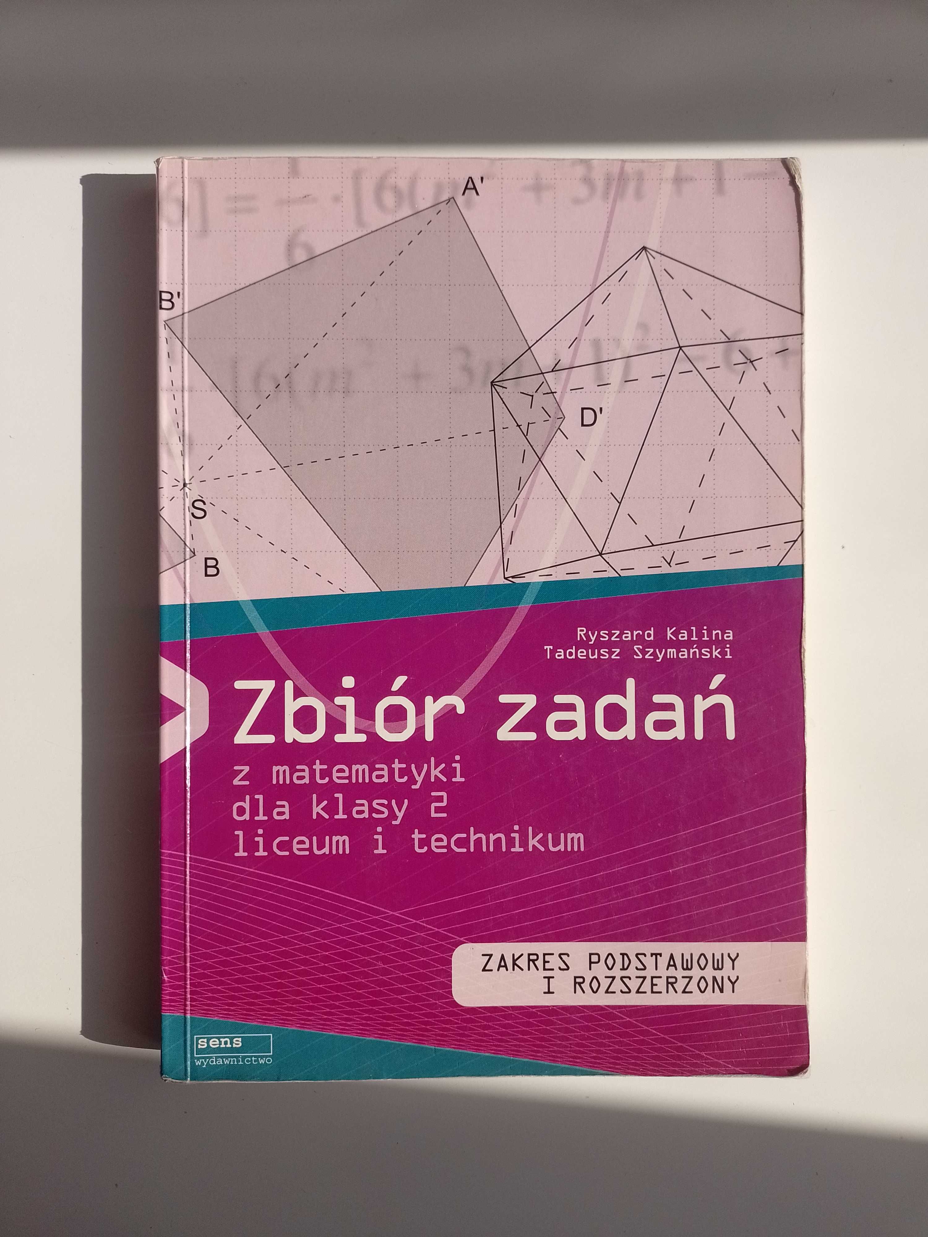 Zbiór zadań z matematyki do klasy 2 liceum wyd. Sens