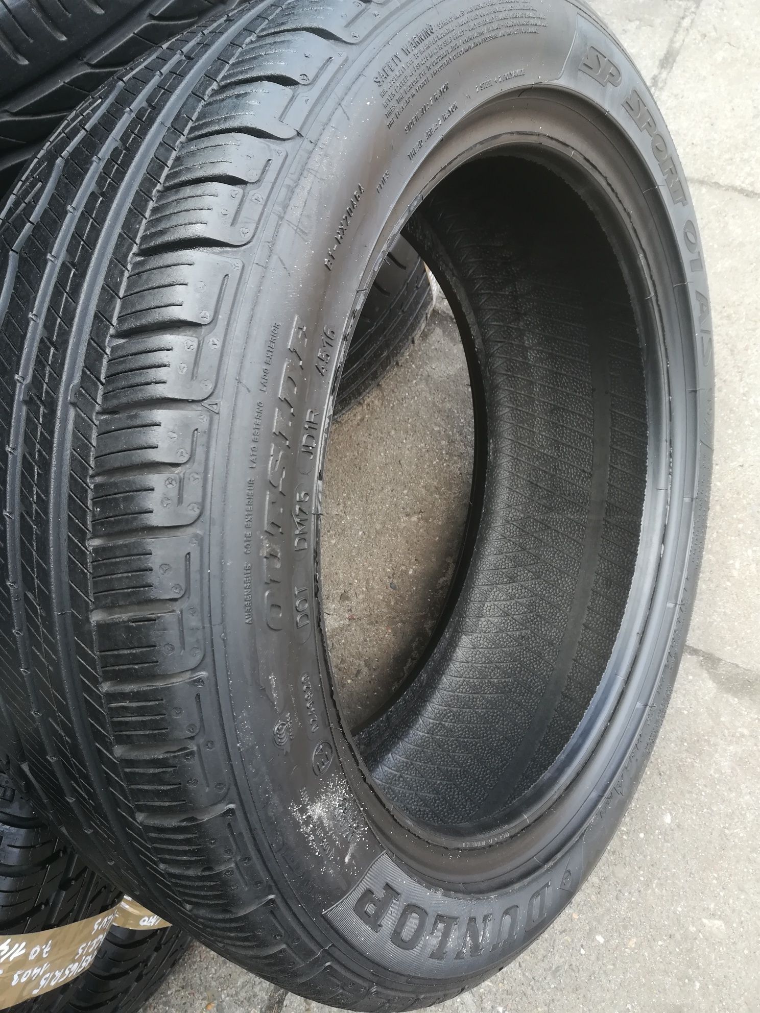 Opona 215/45R16 Dunlop SP Sport 01 A/S 2016 r.