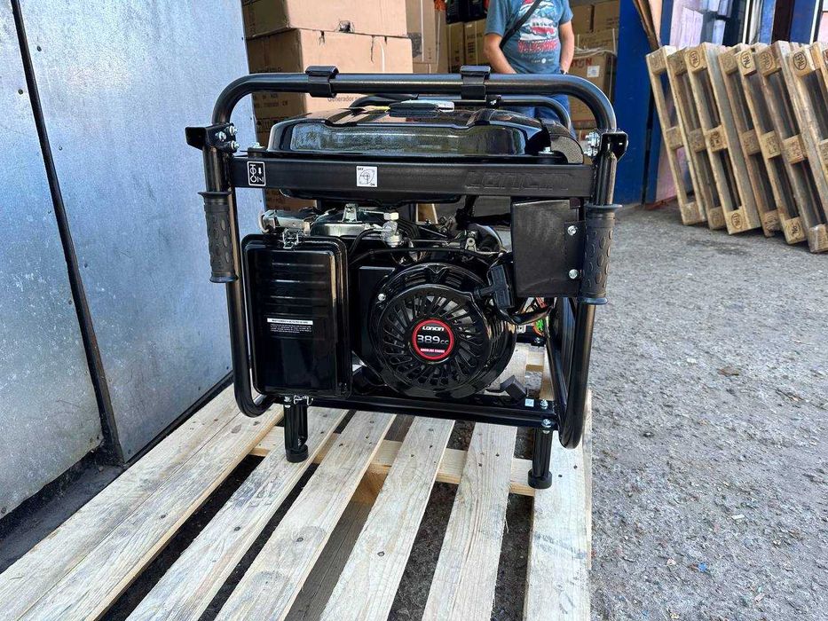 Генератор бензиновий Лонцін 6500 з AVR - доставка безкоштовна