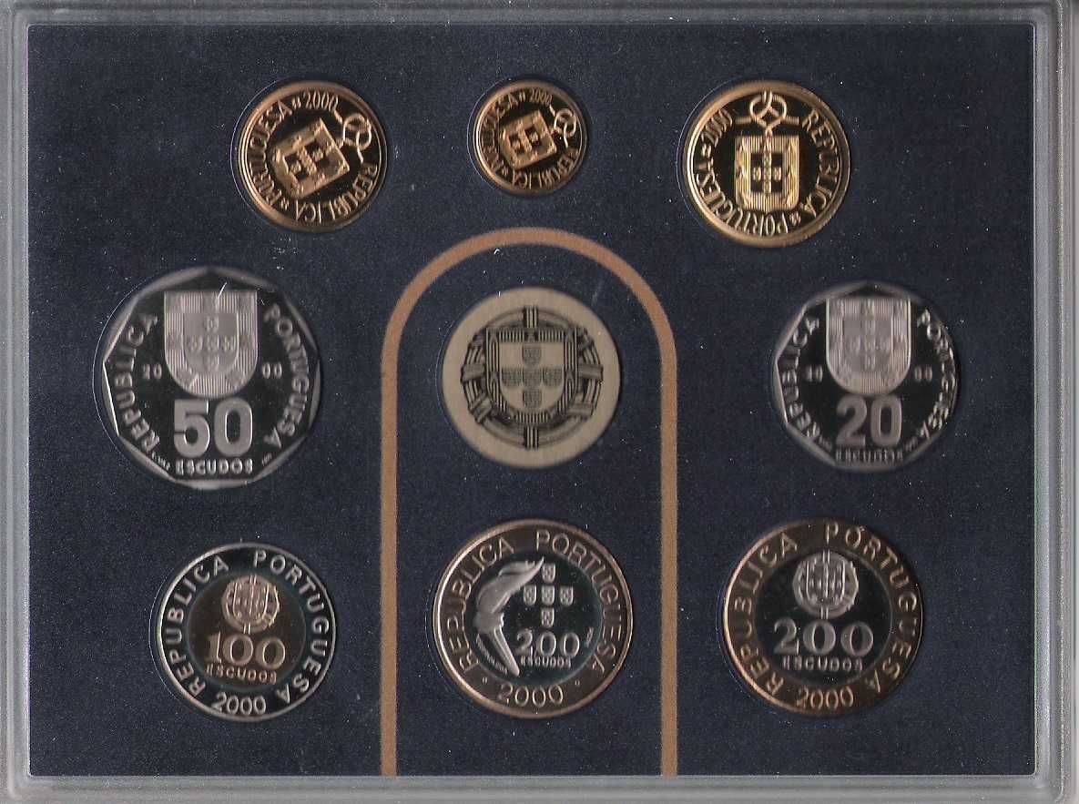 Escudos Carteira Proof 2000