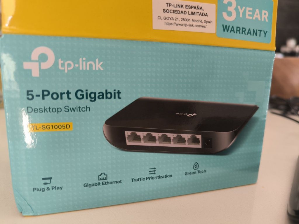 Switch TP-Link TL-SG1005D 5 Portas Gigabit