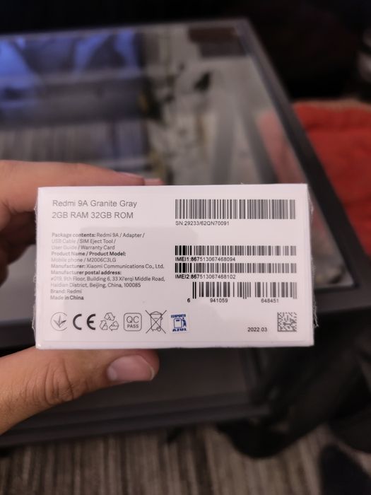 Telemóvel Xiaomi Redmi 9A 32GB