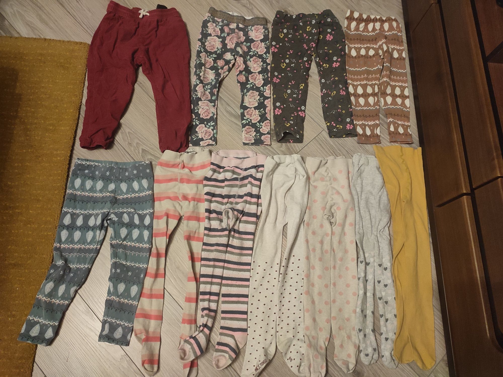 Używane ubrania dla dziewczynki rozmiar 92-98 jesień-zima