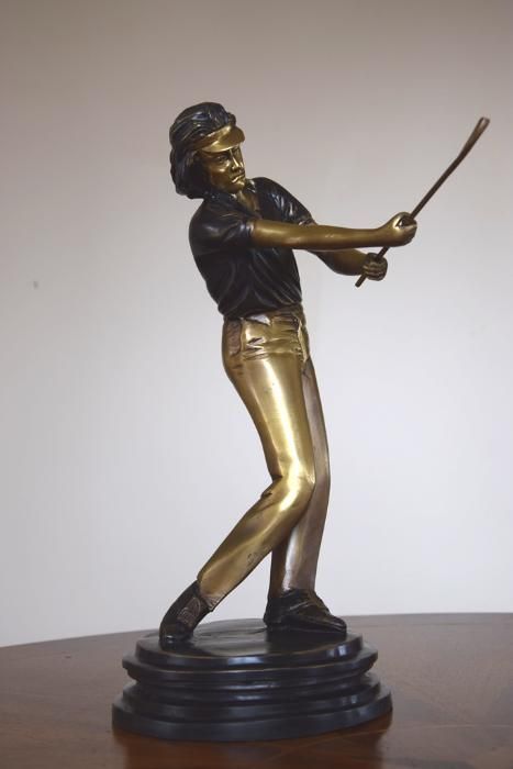 The Golfer - oryginalna figura golfista, 50/60 lat ubiegłego wieku