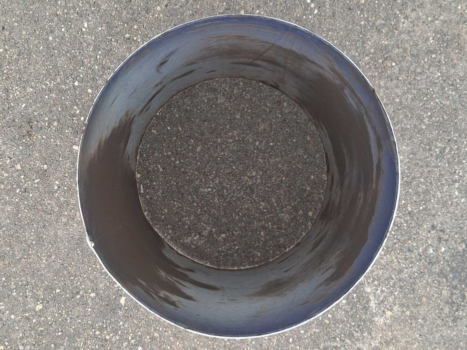 Rura stalowa 435 x 2 mm - walec przepust zbiornik grill kominek koza