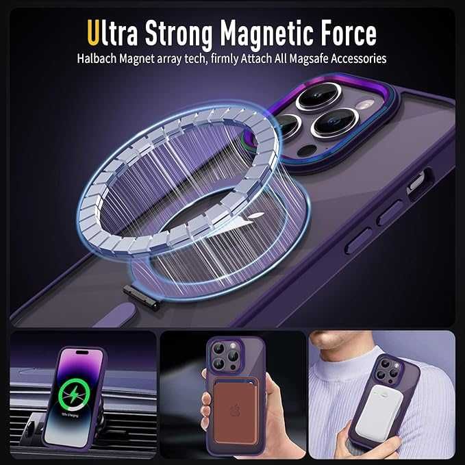 Etui magnetyczne XTCASE do iPhone 13 Pro MAX