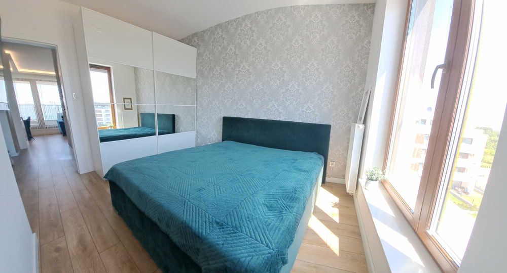 Nowe mieszkanie 51,92 m2 z tarasem 17 m2, wysoki standard, os Anielina