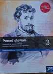 Język polski Ponad słowami 3 cz. 1 Podręcznik