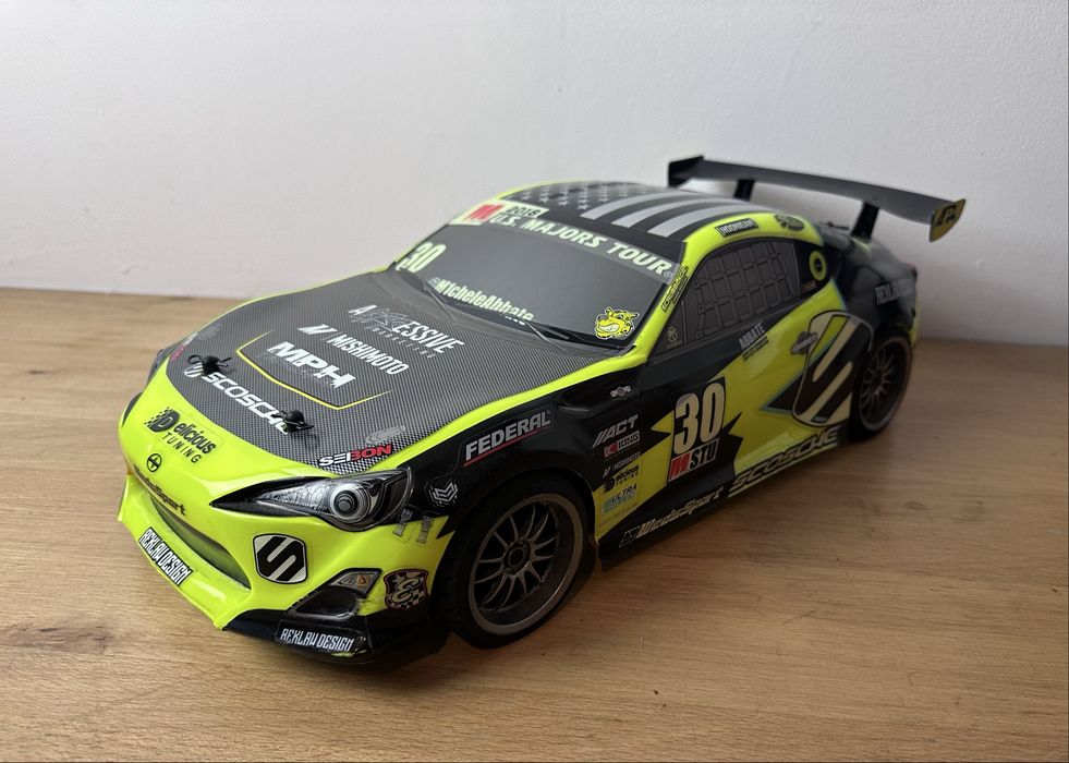 RC HPI racing E10 - Toyota GT86 Michele Abbate GrrRacing 4WD 1/10 RTR