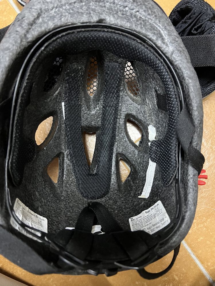Zestaw na rower rolki hulajnogę ochraniacze kask łokcie kolana