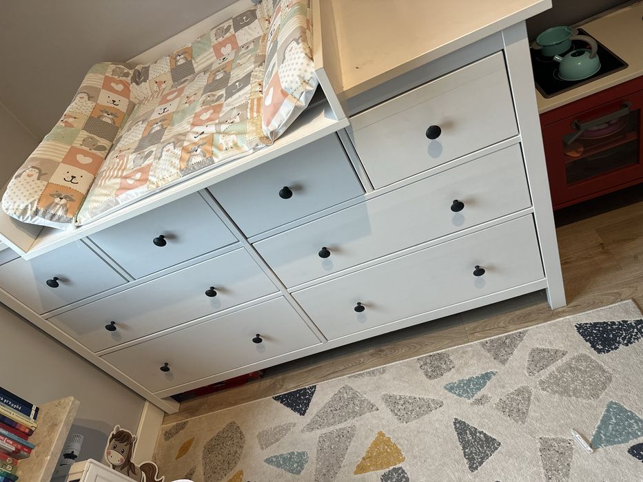 Komoda z nakladka i przewijakiem HEMNES