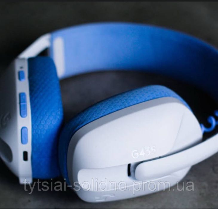 Навушники Logitech G435  бездротові, для пк легкі, з якісним звуком