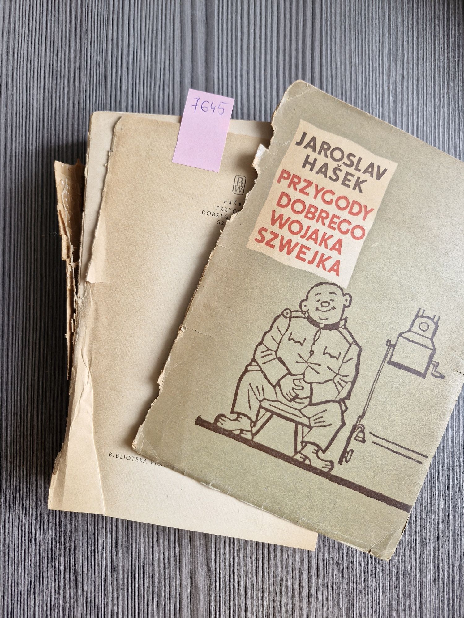 7645. "Przygody dobrego wojaka Szwejka" Jaroslav Hasek