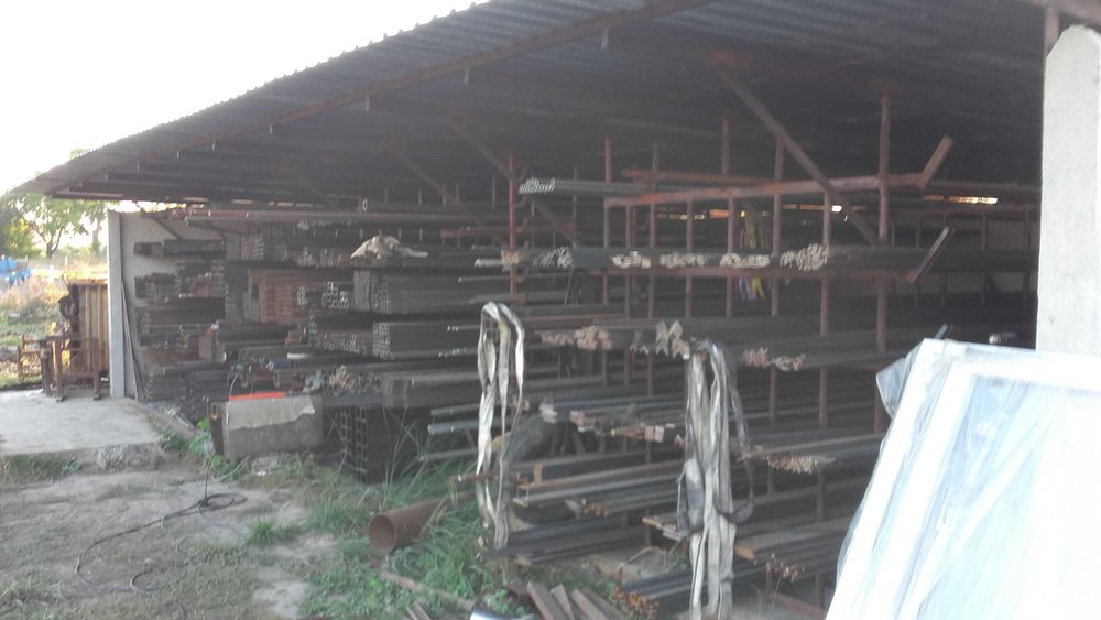 Regały, stojaki do magazynowania profili, stali