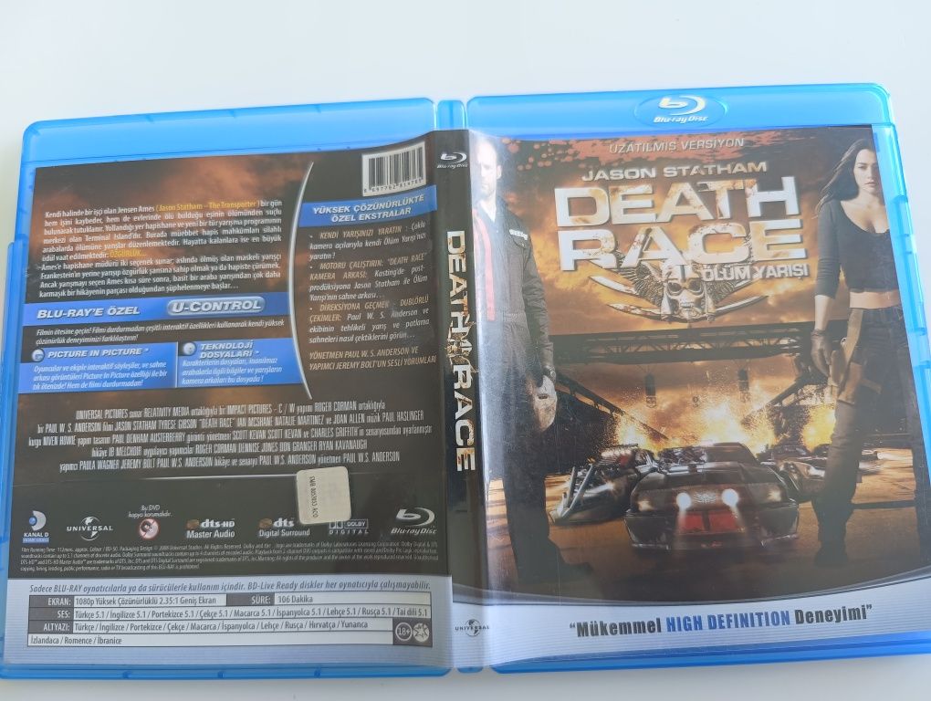 Death Race(Wyścig śmierci), Blu-ray, polska wersja językowa