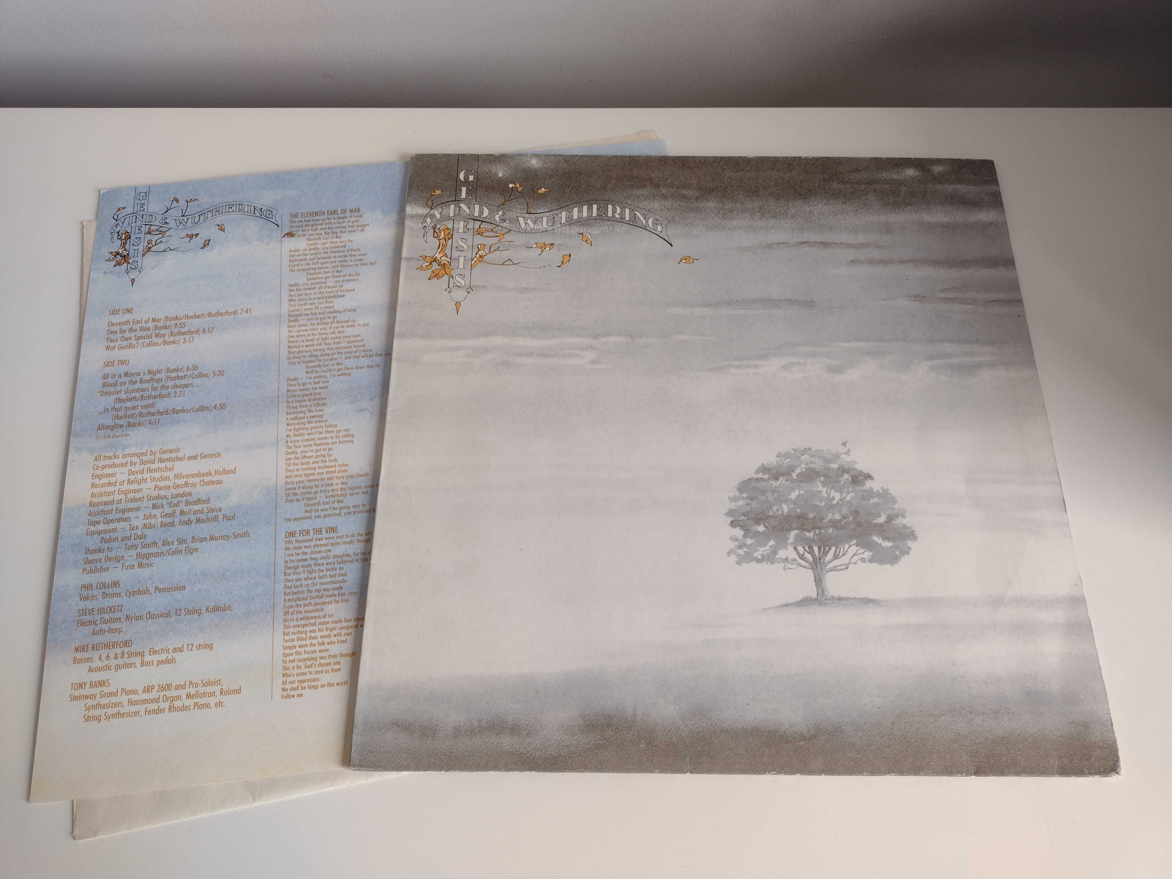 Zestaw 5LP Genesis: Foxtrot, Seconds Out, Wind & Wuthering, Abacab, 83