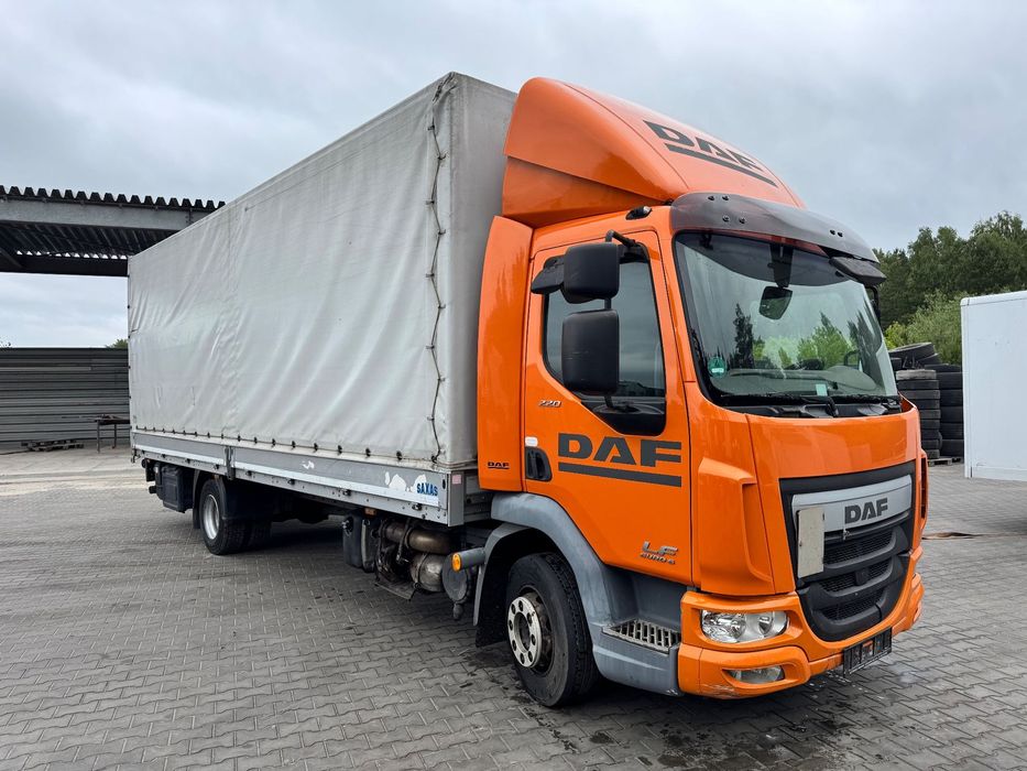 DAF LF Euro 6, burto-plandeka, solówka