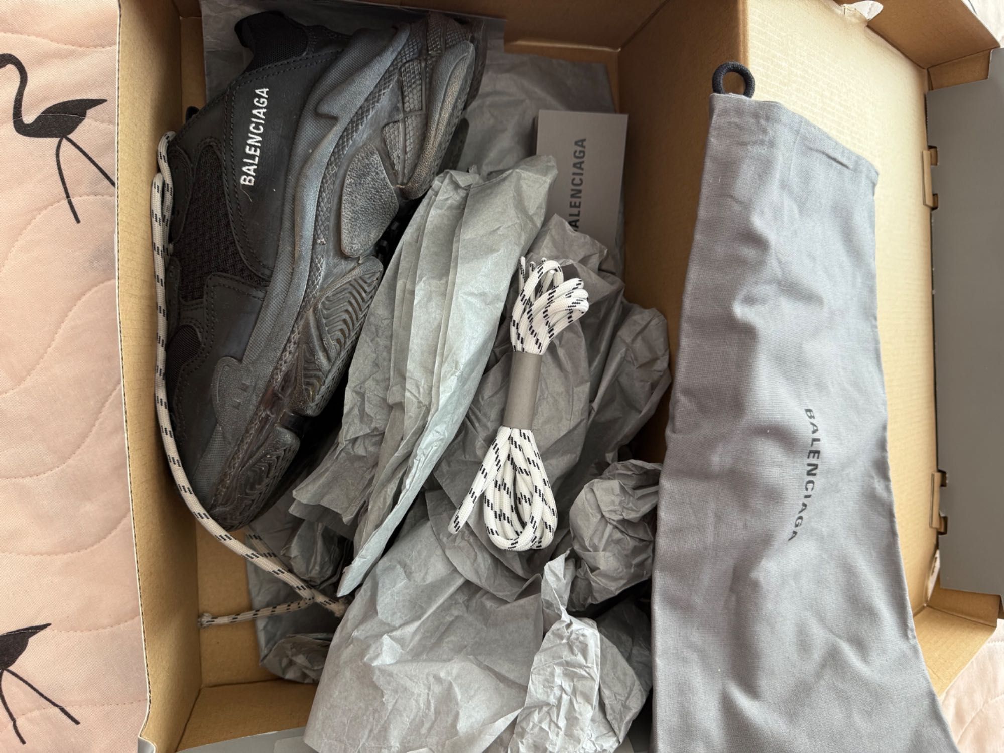 balenciaga triple s bubble оригінал