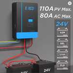 Інвертор EDECOA 24V 4KW + BMS з клемами + WIFI Module ЦІНА ЗА ВСЕ!!!