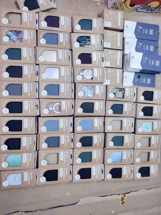 Pakiet etui case do różnych marek telefonów Silikonowe Ponad 250 sztuk