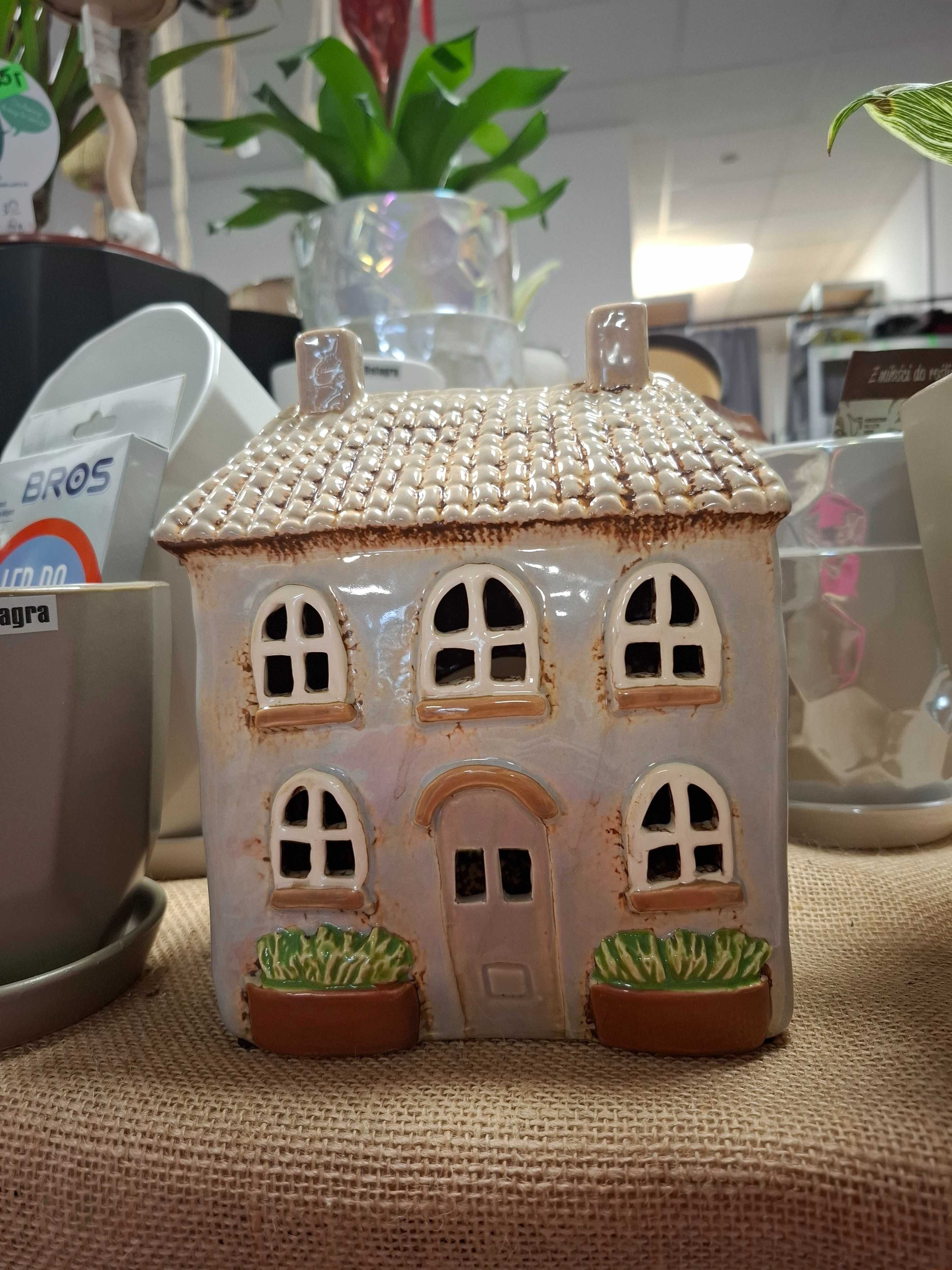 Donek kamieniczka ceramiczna na tealighty