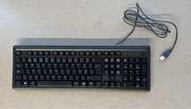 Teclado HP com cabo USB