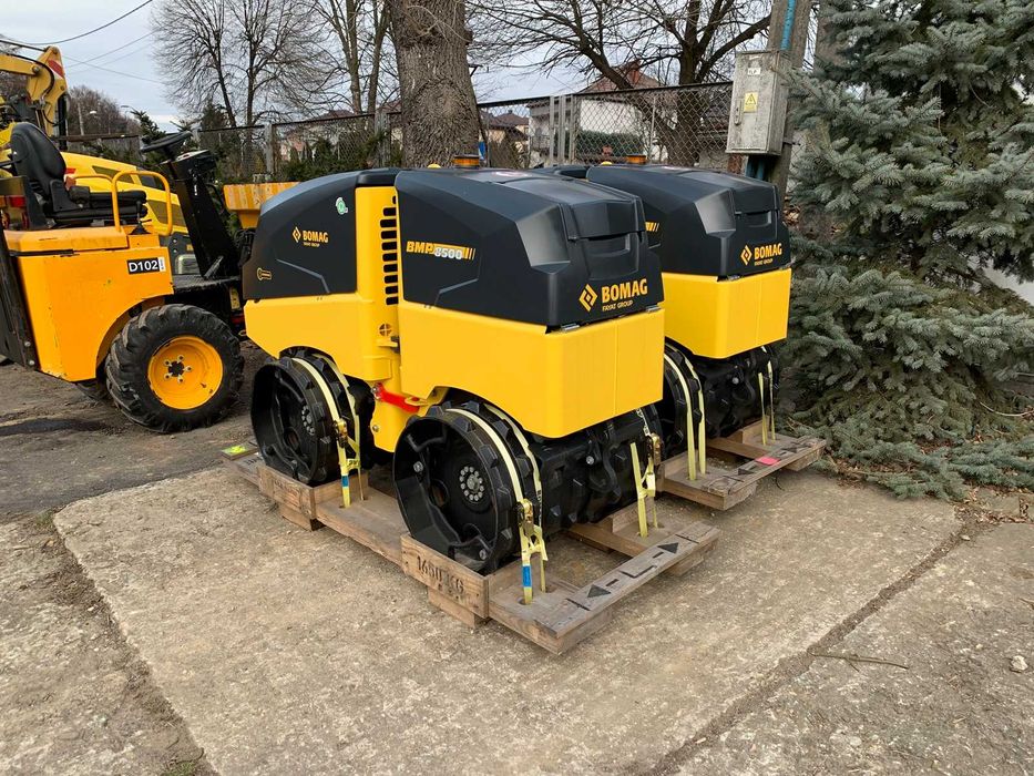 Bomag BMP 8500 walec zadalnie sterowany okołkowany 620 mtg