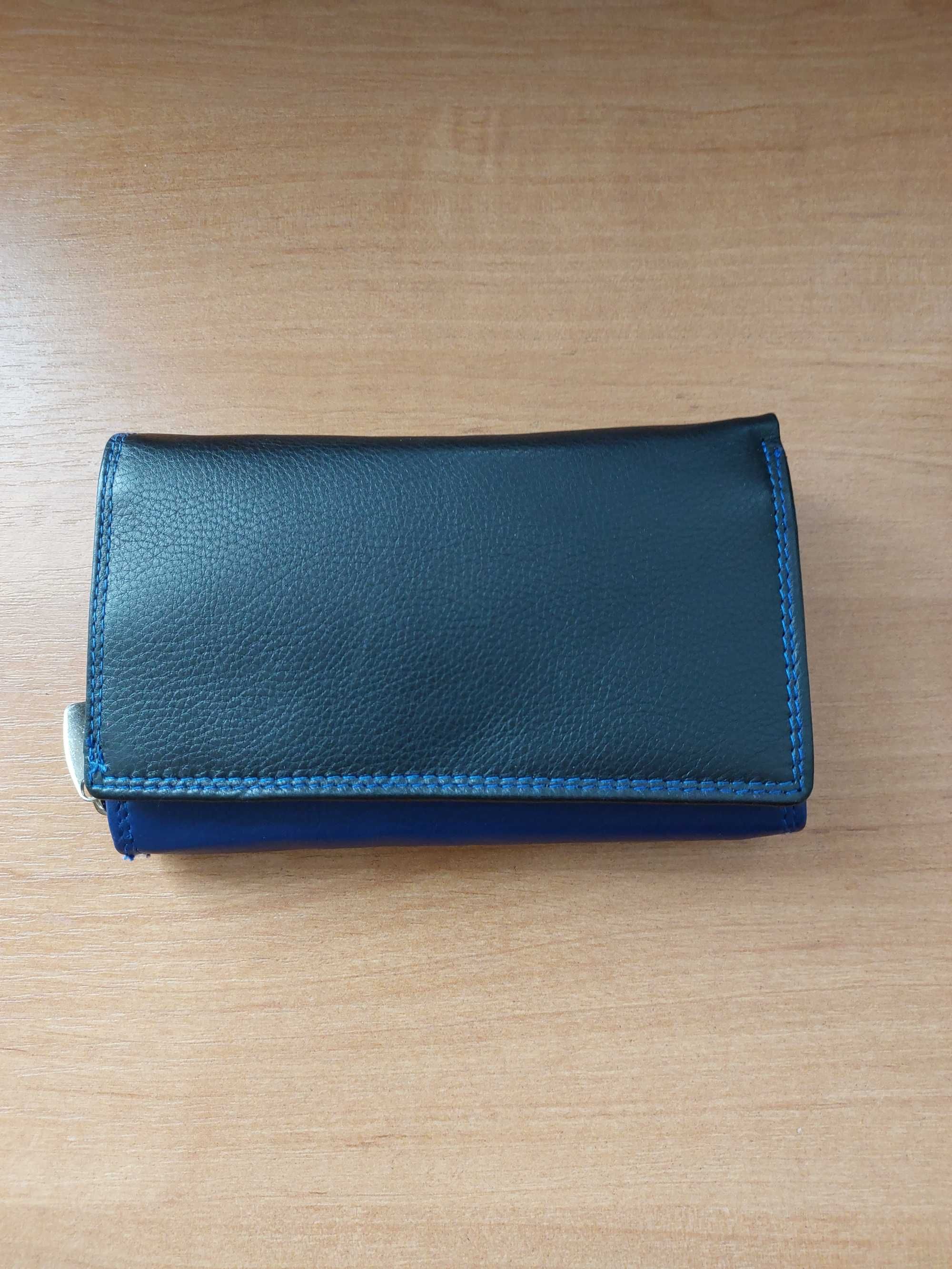 Жіночий гаманець синього кольору