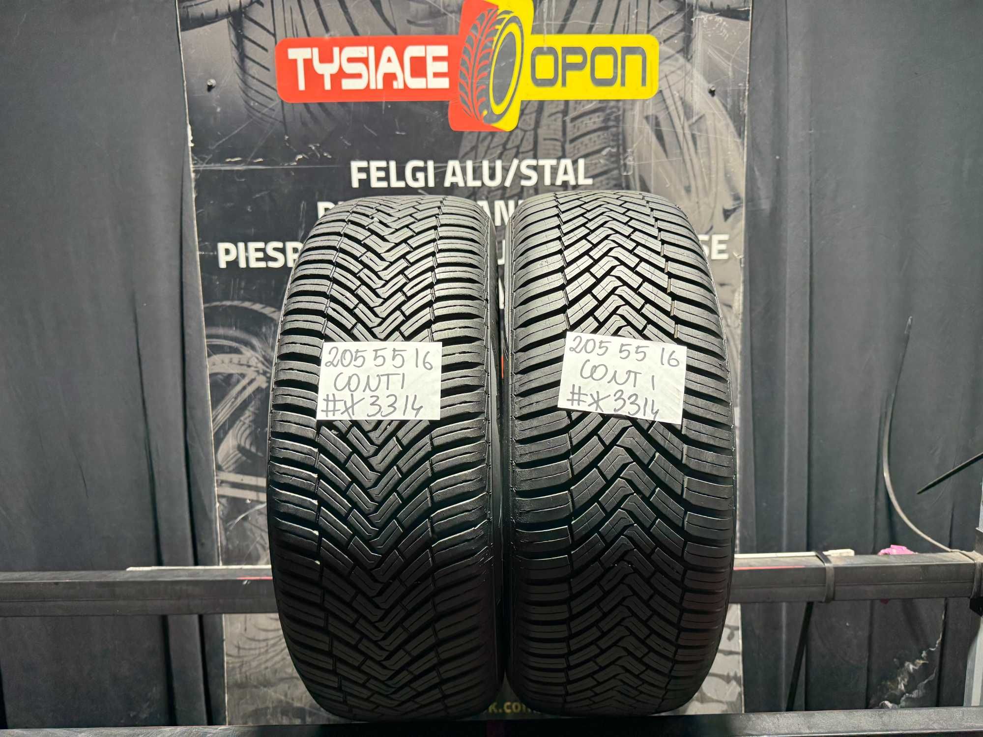 Opony Całoroczne 205/55/16 CONTINENTAL ALLSEASON #*3314