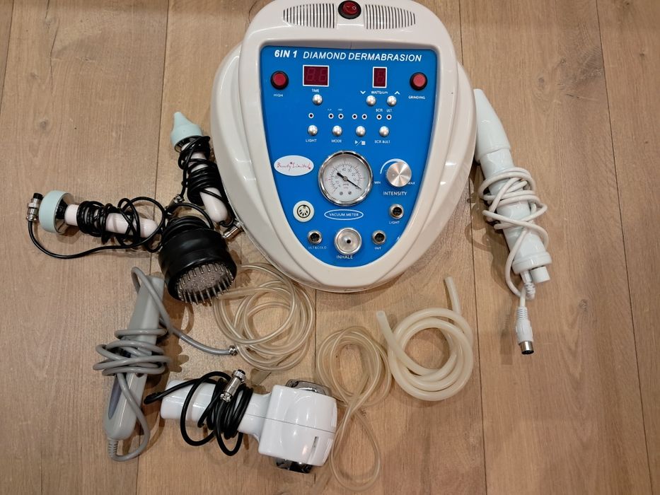 Kombajn kosmetyczny 6w1 diamentowa dermabrazja