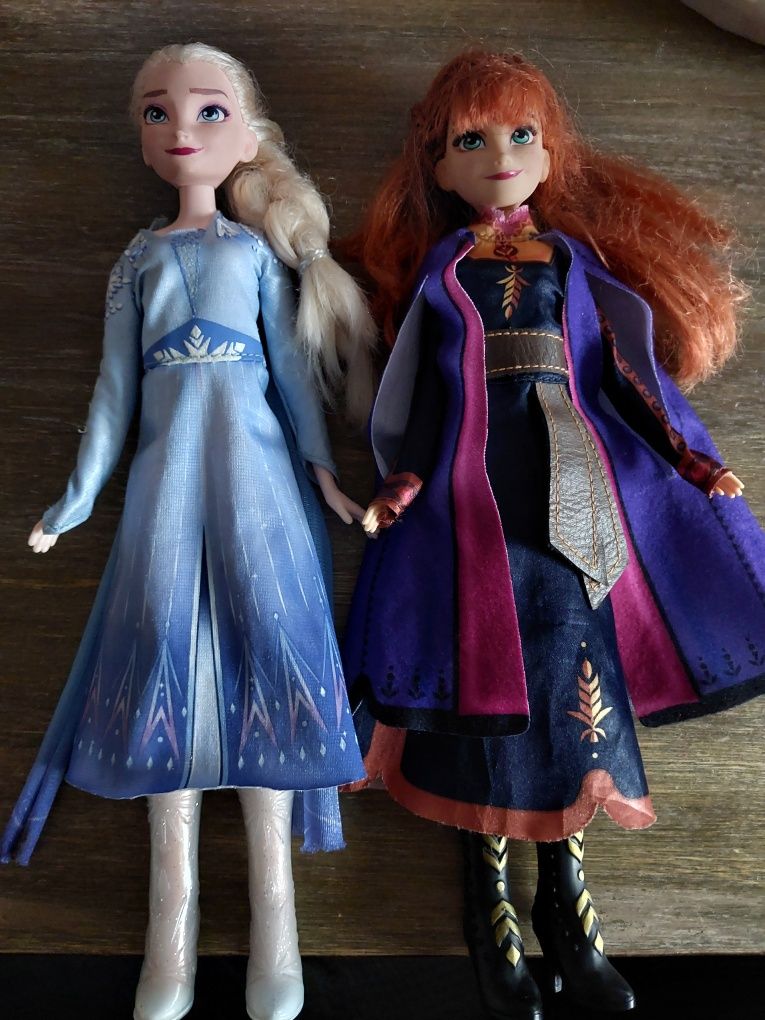 Lalka Anna i Elsa kraina lodu lalki Anna i Elza śpiewają Hasbro