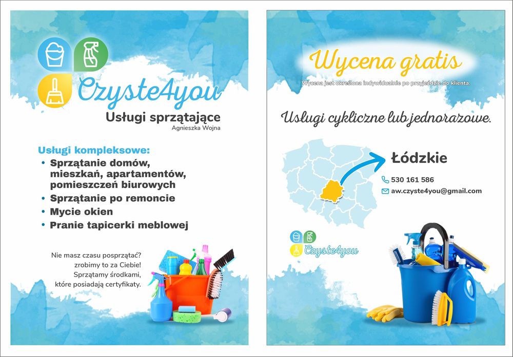 Usługi sprzątające