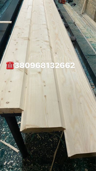 Фальш брус, імітація бруса, вагонка, пиломатеріали, планкен