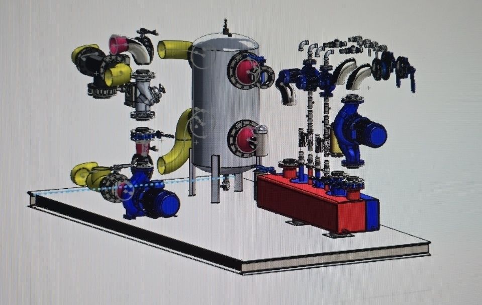Projektowanie 3D meble, konstrukcje stalowe, maszyny